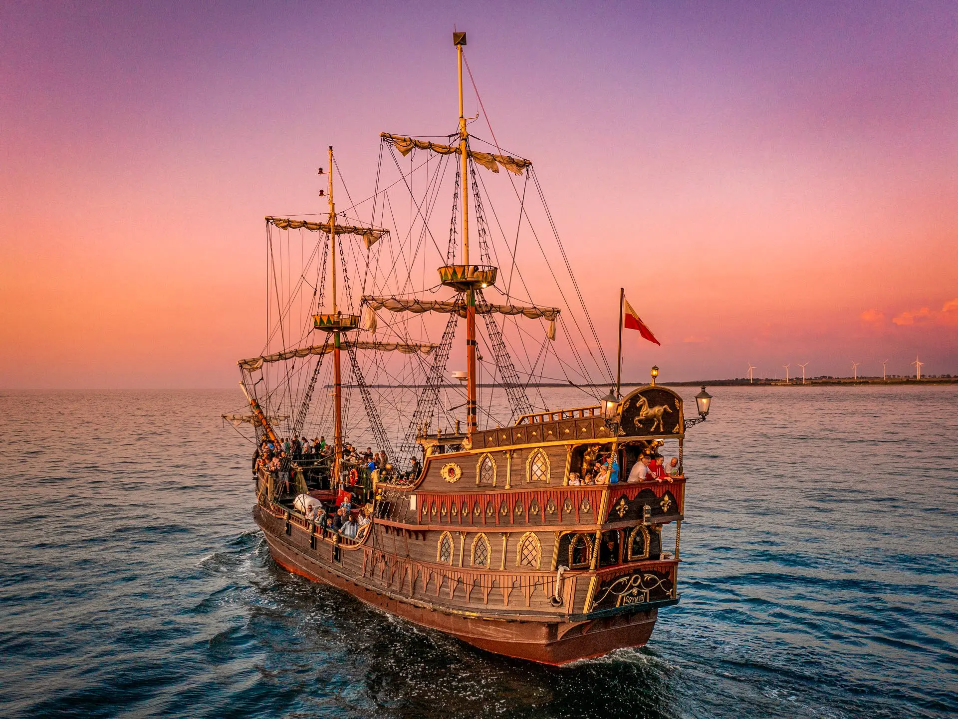 Rejsy statkiem Darłówko